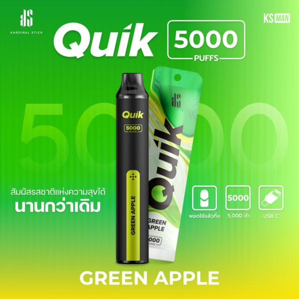 ks quik 5000 Green-Apple